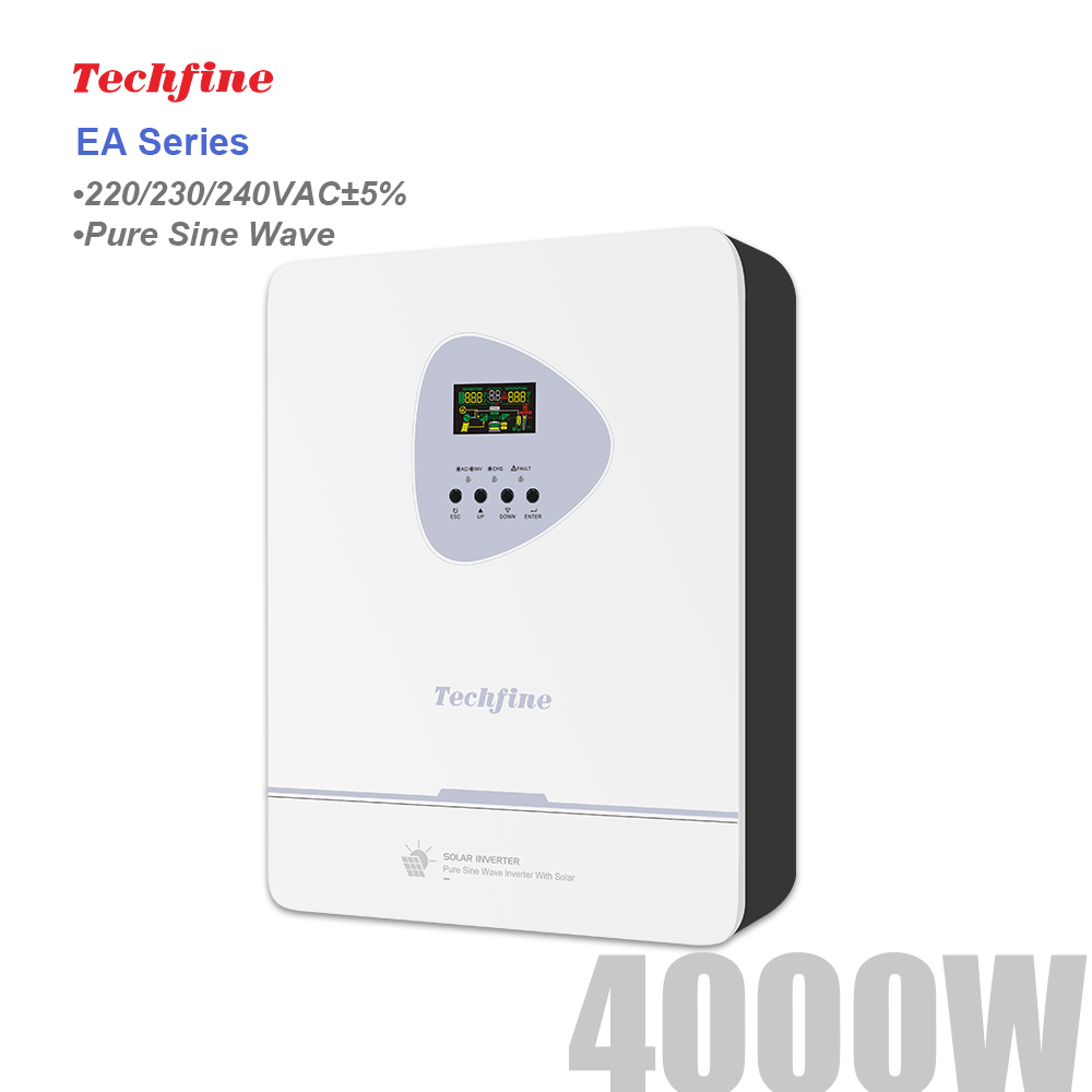 Charge Controller Solar - Techfine 4KW Off Grid Inverter 24v