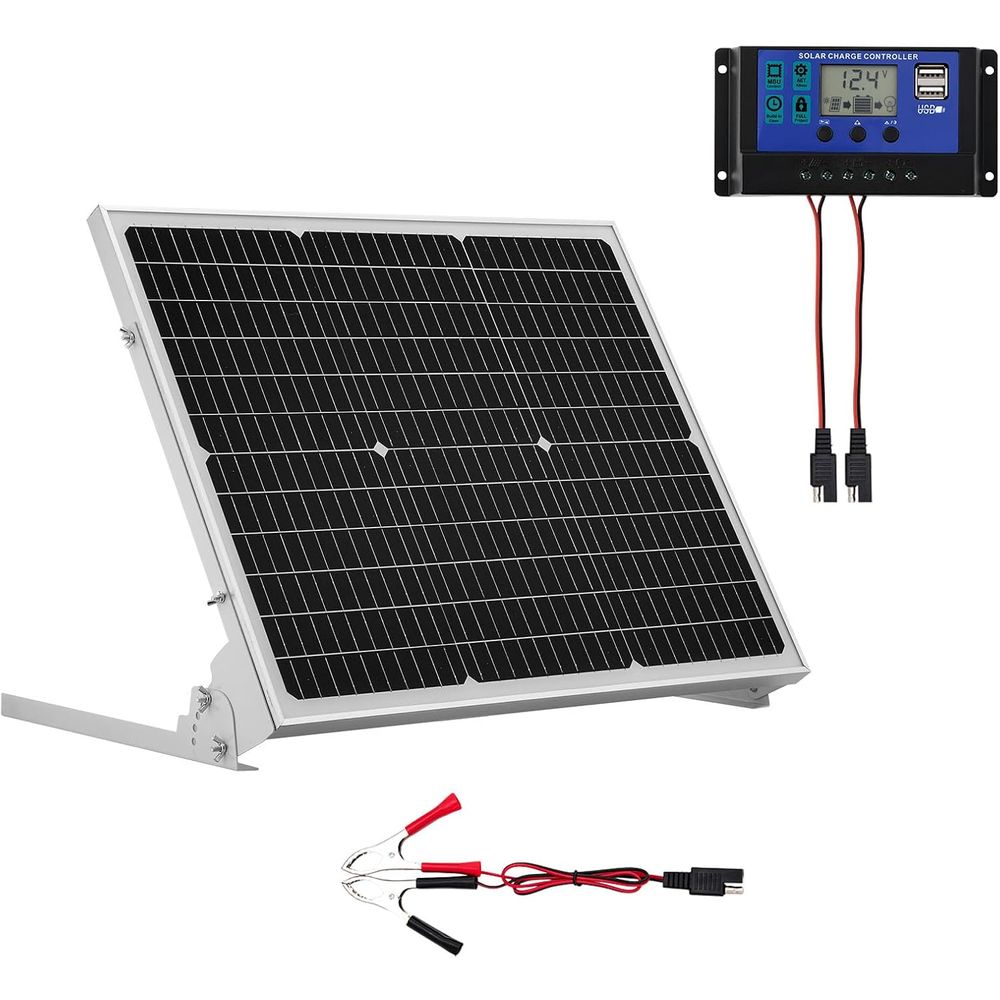 50W 12V Solar Battery Trickle  - огляд і ціна Solar Panel