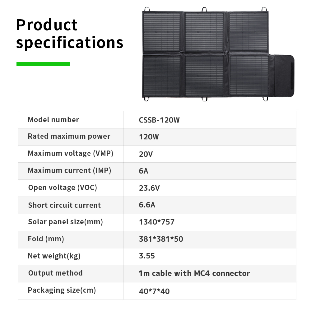 Portable 400W 300W 200W 120W F - огляд і ціна Solar Panel 200W