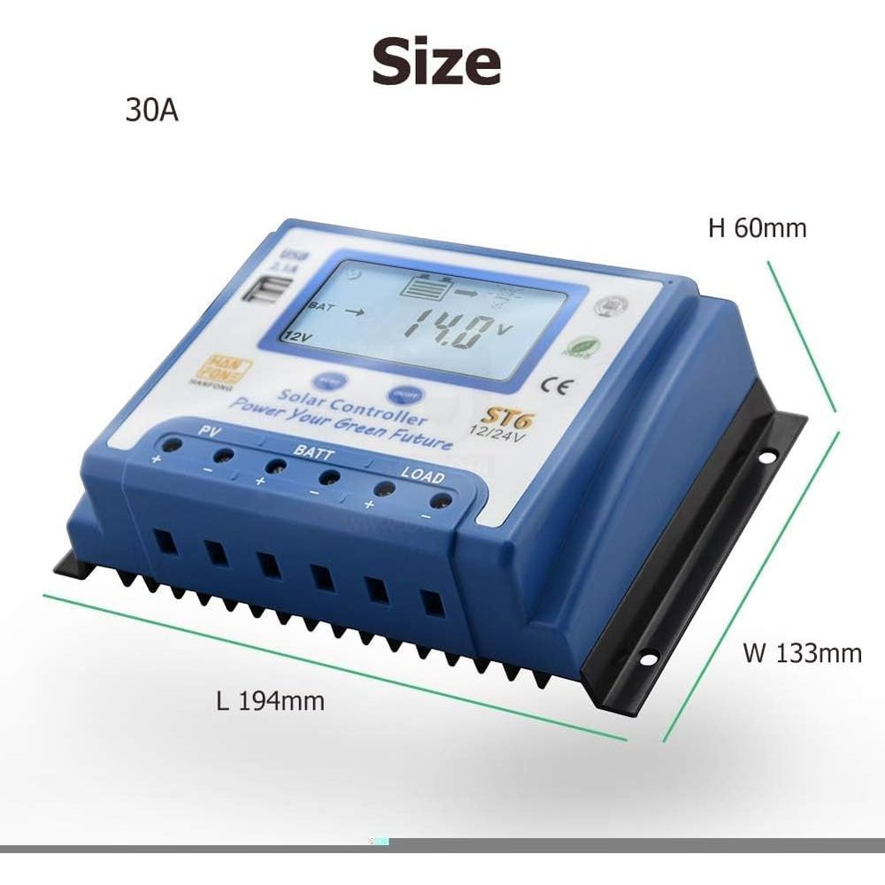 60A Solar Charge Controller 12 - огляд і ціна Charge Controller Solar