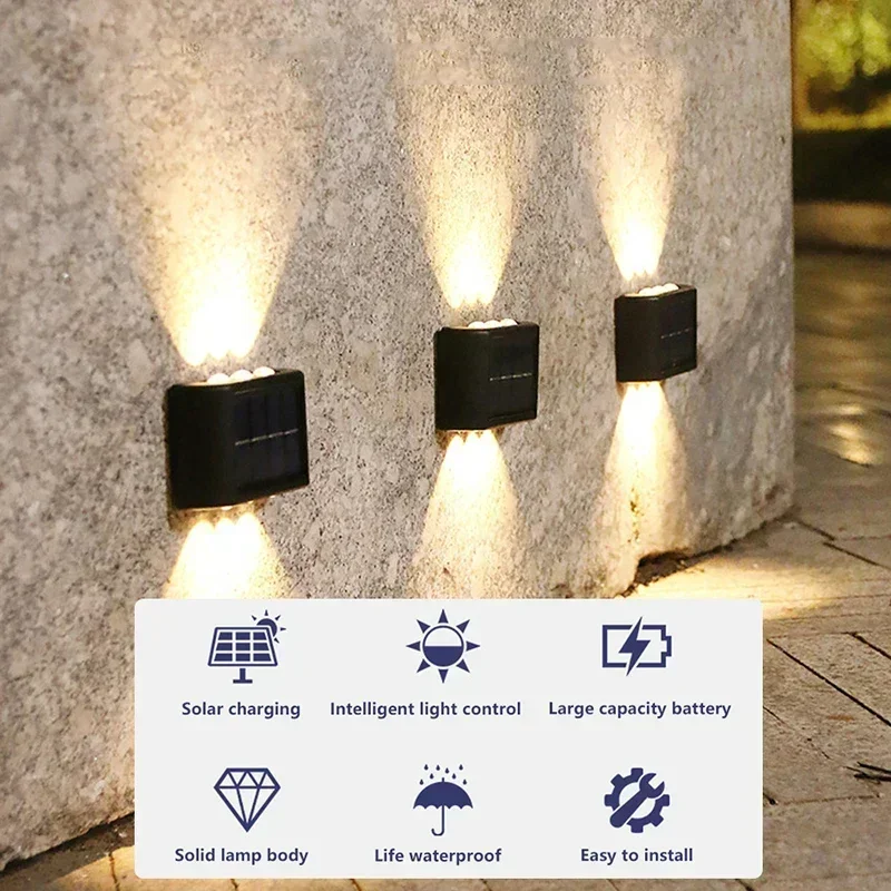 COB Solar Wall Lamp Outdoor Wa - огляд і ціна Solar Lamp