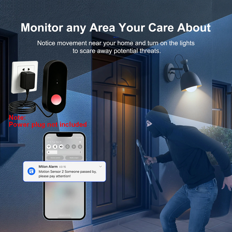 Tuya WiFi PIR Motion Sensor Hu - огляд і ціна Energy Monitor Meter