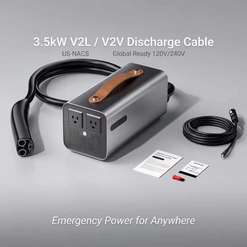 3.5kW NACS V2L Discharge Stati - огляд і ціна Outdoor Power Station