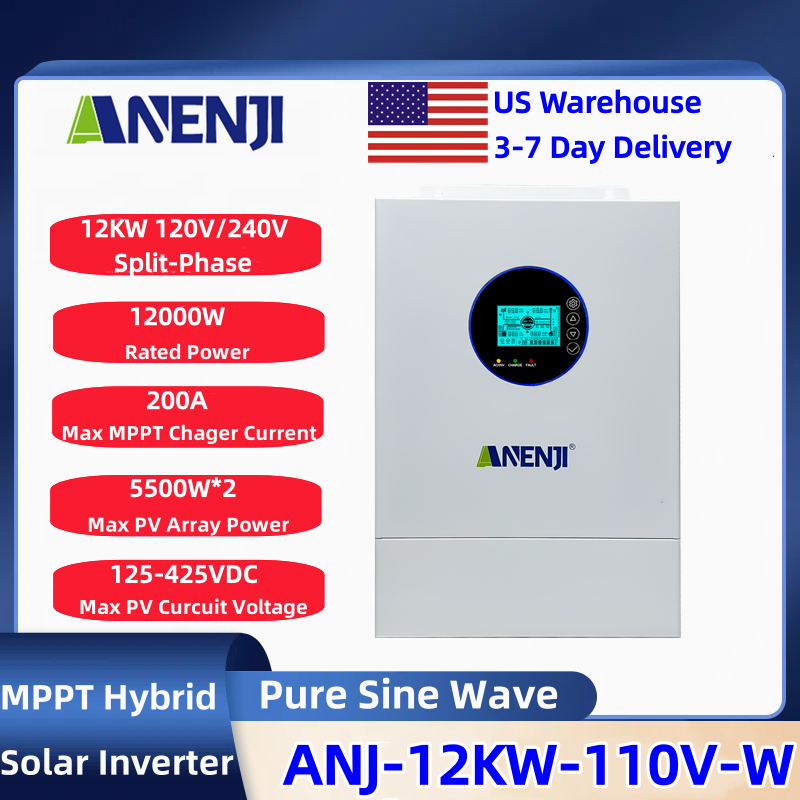 ANENJI Split-phase 120V/240V 1 - огляд і ціна Charge Controller Solar