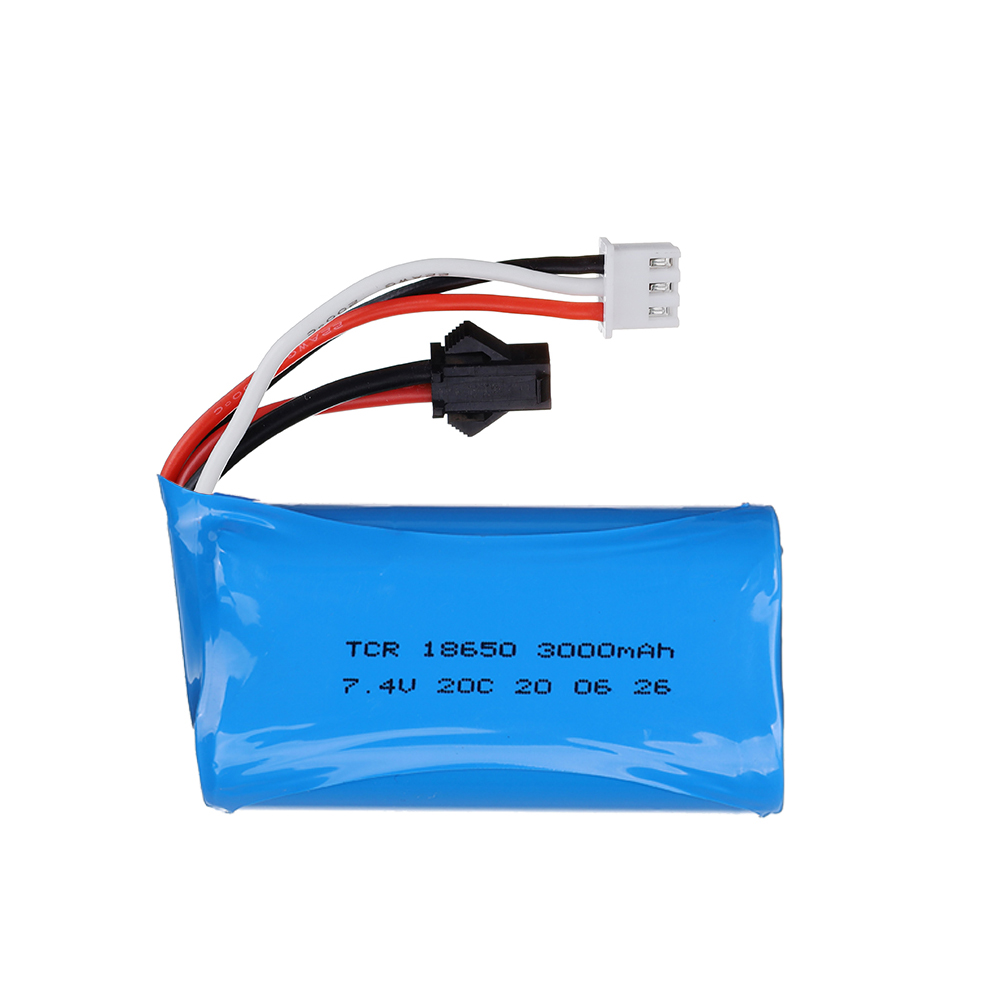 7.4V 3000mAh 18650 Li-ion Bate - огляд і ціна Lithium Battery 12V