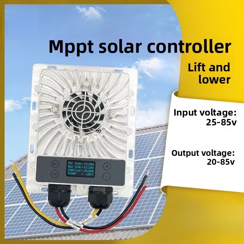 EMX20A 20A MPPT Auto Buck Boos - огляд і ціна Charge Controller Solar