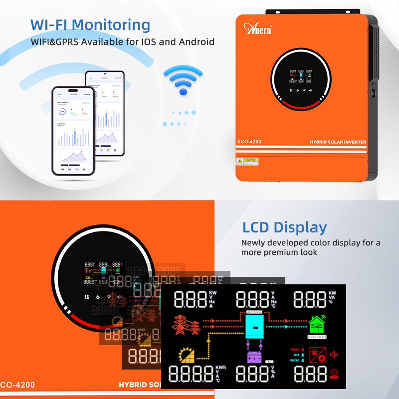 Solar Off Grid Inverter Hybrid - огляд і ціна Charge Controller Solar