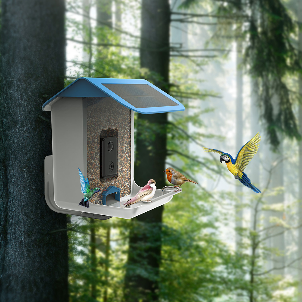 STLFNew Trend Smart Bird Feede - огляд і ціна Solar Panel