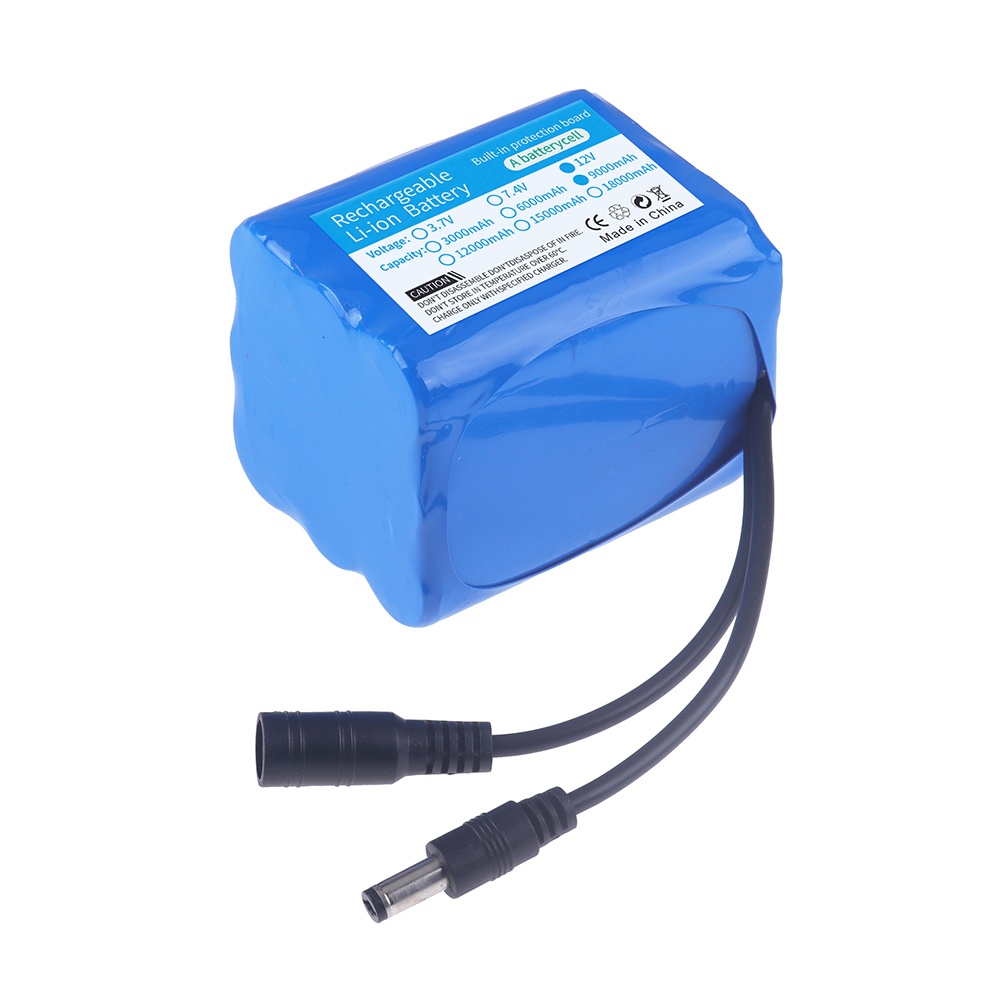 12V 9000mAh 3S3P lithium-ion b - огляд і ціна Lithium Battery 12V