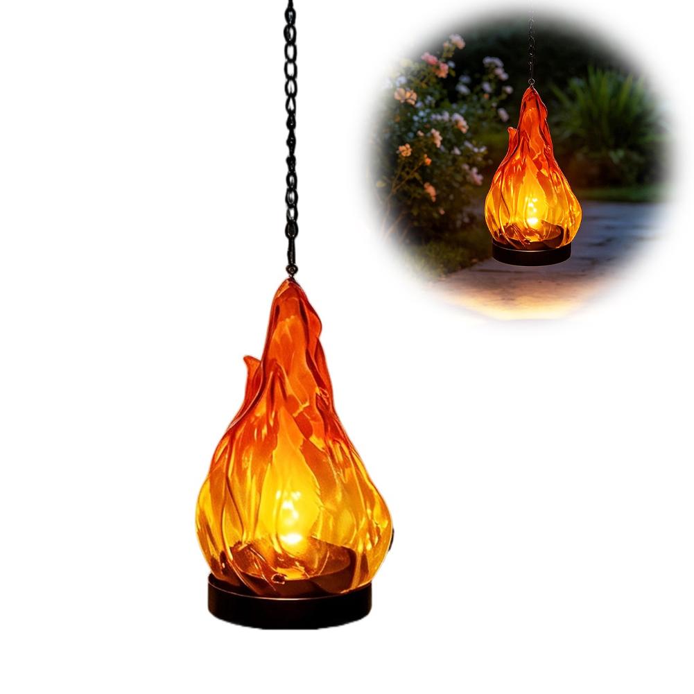 Solar Flame Hanging Lantern Li - огляд і ціна Solar Lamp