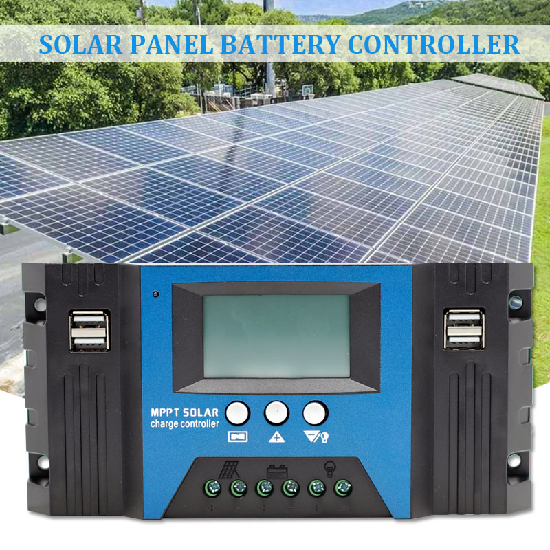 MPPT Solar Controller 12V/24V  - огляд і ціна Solar Panel 200W